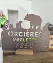 Plaque trophées des cols Orcières